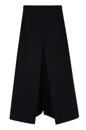 Loretta virgin-wool culotte pants-0